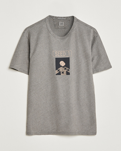 Herre |  | C.P. Company | Seed Recycled Hemp T-Shirt Grey