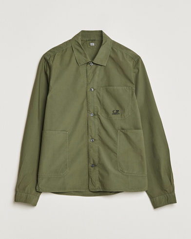 Herre | Skjortejakke | C.P. Company | Popline Garment Dyed Overshirt Green