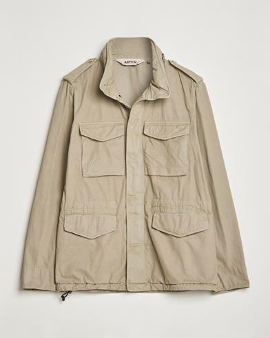 Herre | Klassiske jakker | Aspesi | Cotton Field Jacket Khaki