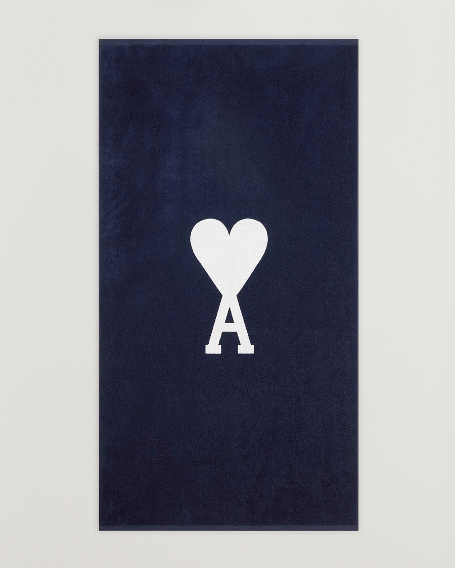 Herre | AMI | AMI | Beach Towel Navy