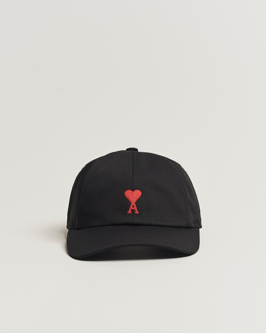 Herre | | AMI | Heart Logo Baseball Cap Black