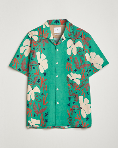 Herre | PS Paul Smith | PS Paul Smith | Cotton Casual Fit Shirt Green