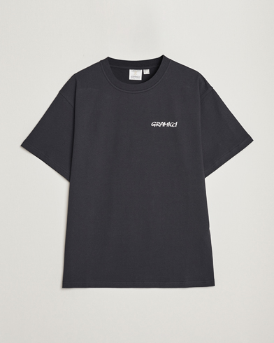 Herre |  | Gramicci | Organic Cotton Flower T-Shirt Vintage Black