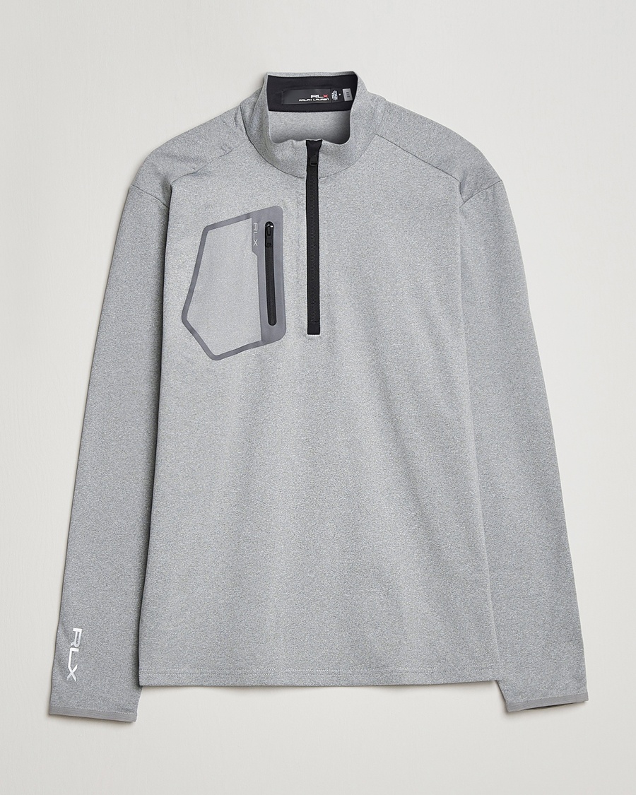 Herre | | RLX Ralph Lauren | Luxury Jersey Half Zip Andover Heather