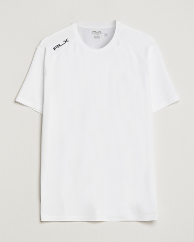 Herre |  | RLX Ralph Lauren | Airflow Crew Neck T-Shirt Ceramic White