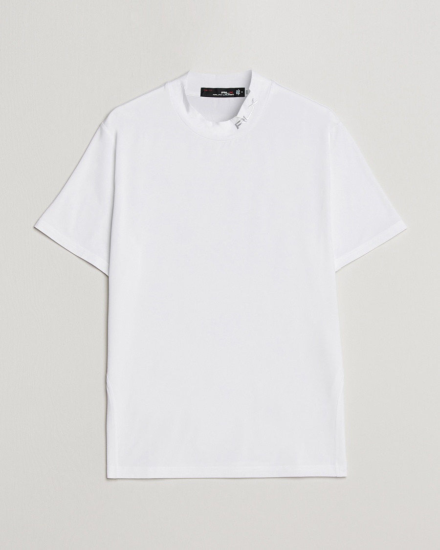 Herre | | RLX Ralph Lauren | Airflow Performance Mock Neck T-Shirt White