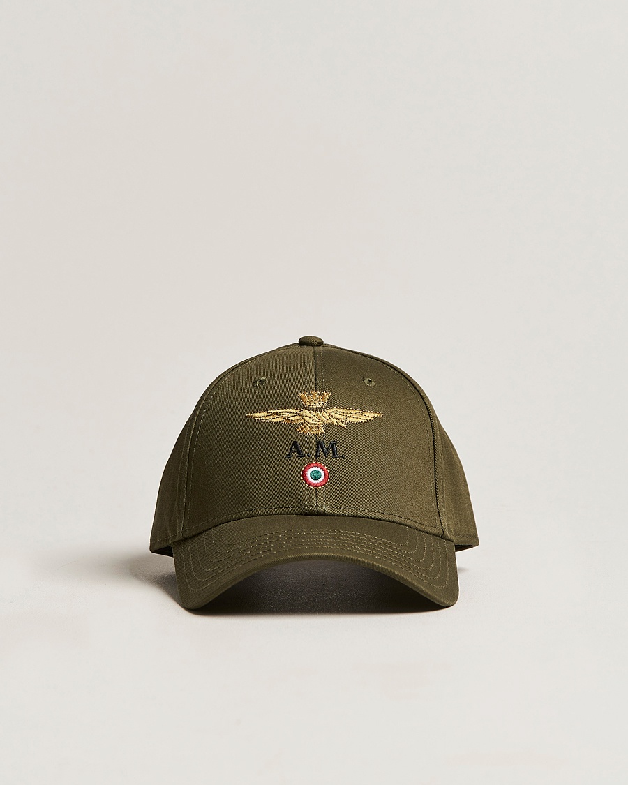 Herre | | Aeronautica Militare | Cotton Baseball Cap Green