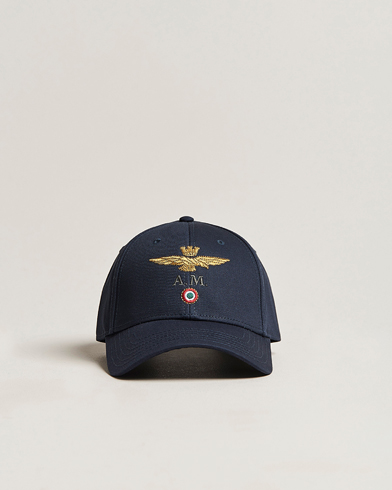 Herre | Caps | Aeronautica Militare | Cotton Baseball Cap Navy Blue
