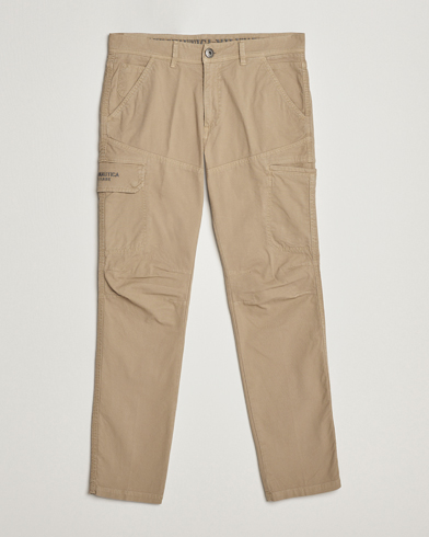 Herre |  | Aeronautica Militare | Stretch Cotton Pocket Pants Sand