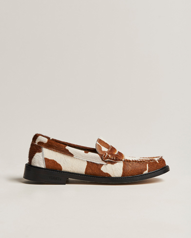 Herre |  | VINNY's | Yardee Moccasin Loafer Spotted Pony Hair