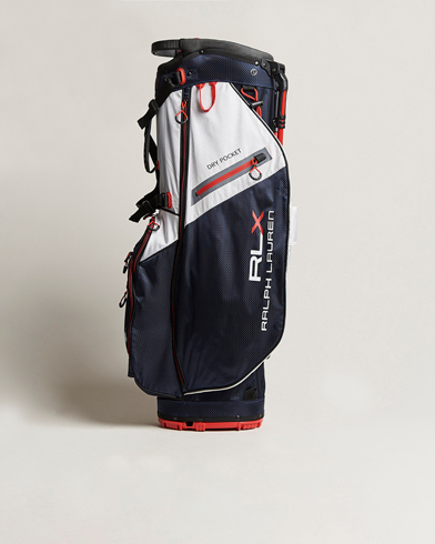 Herre |  | RLX Ralph Lauren | Stand Golf Bag Navy/White