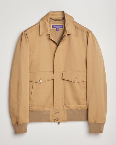 Herre | Skjortejakke | Ralph Lauren Purple Label | Harrington Jacket Icon Khaki