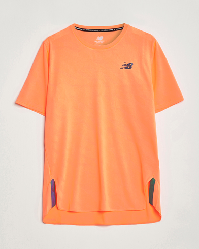 Herre |  | New Balance Running | Q Speed Jacquard T-Shirt Neon Dragonfly