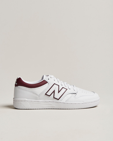 Herre | Hvite sneakers | New Balance | 480 Sneakers White/Burgundy