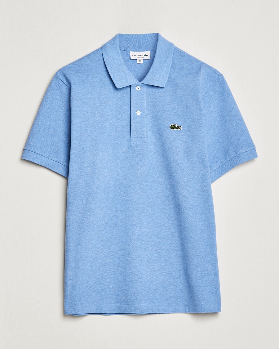 Herre | | Lacoste | Original Melange Polo Piké Heather Thermal