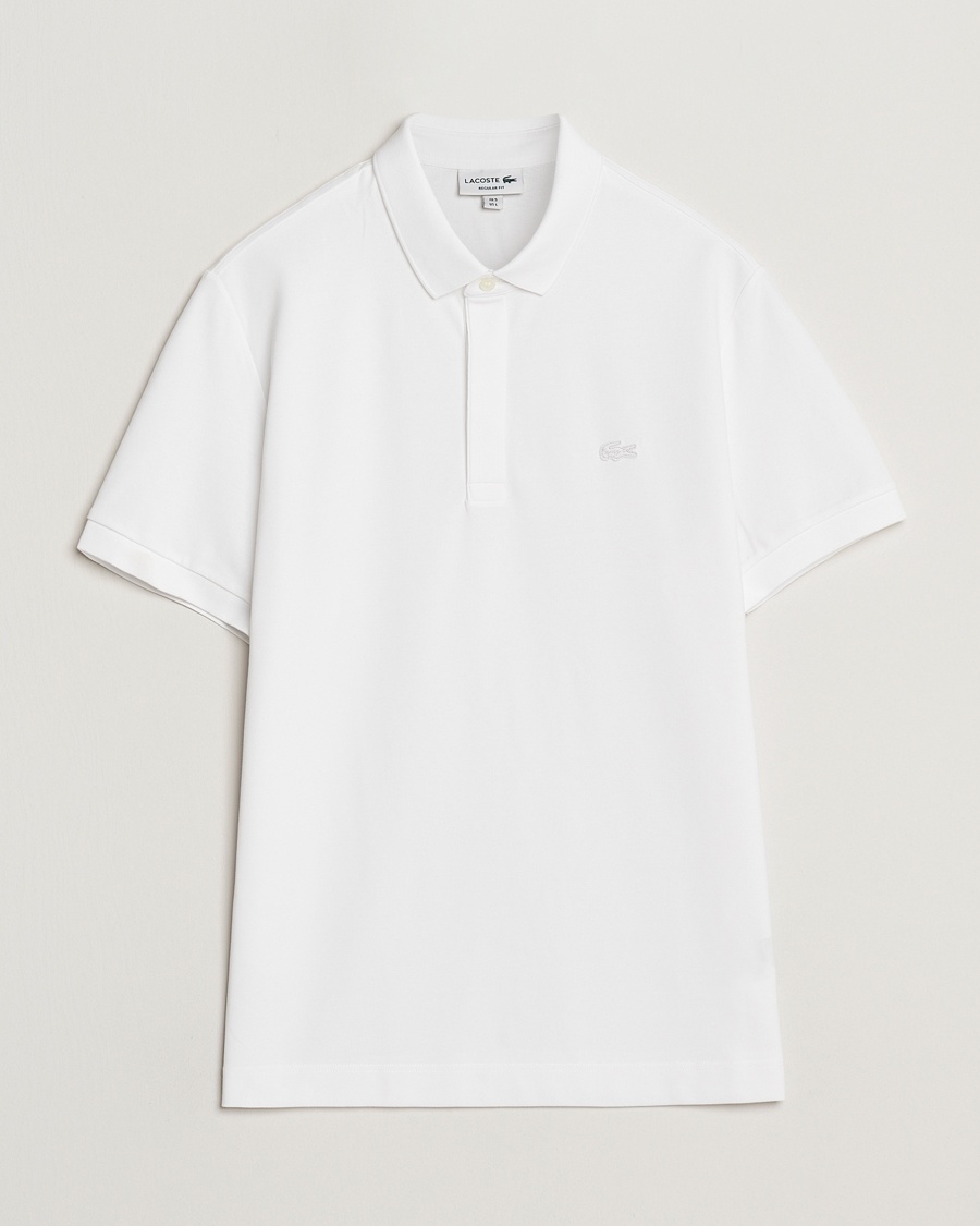 Lacoste Paris Polo Piké White – Hvit