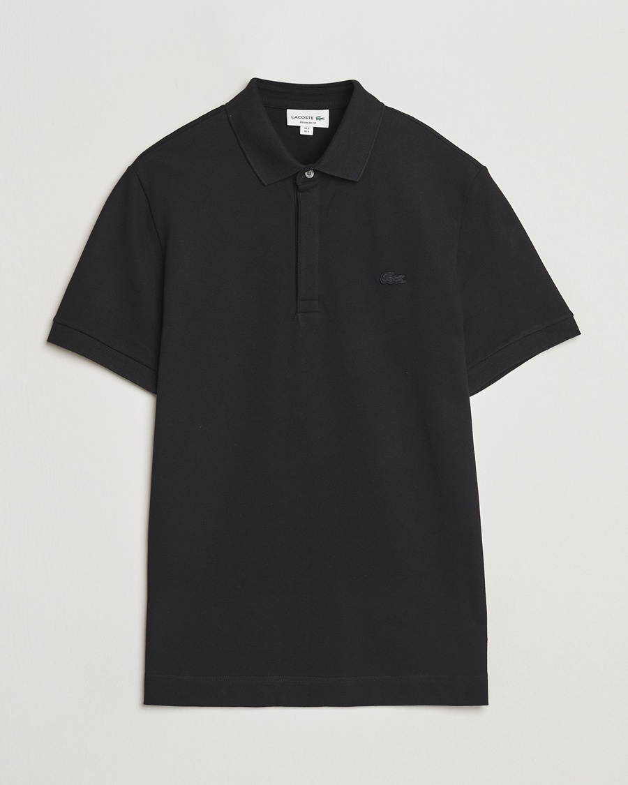Lacoste Paris Polo Piké Black – Svart