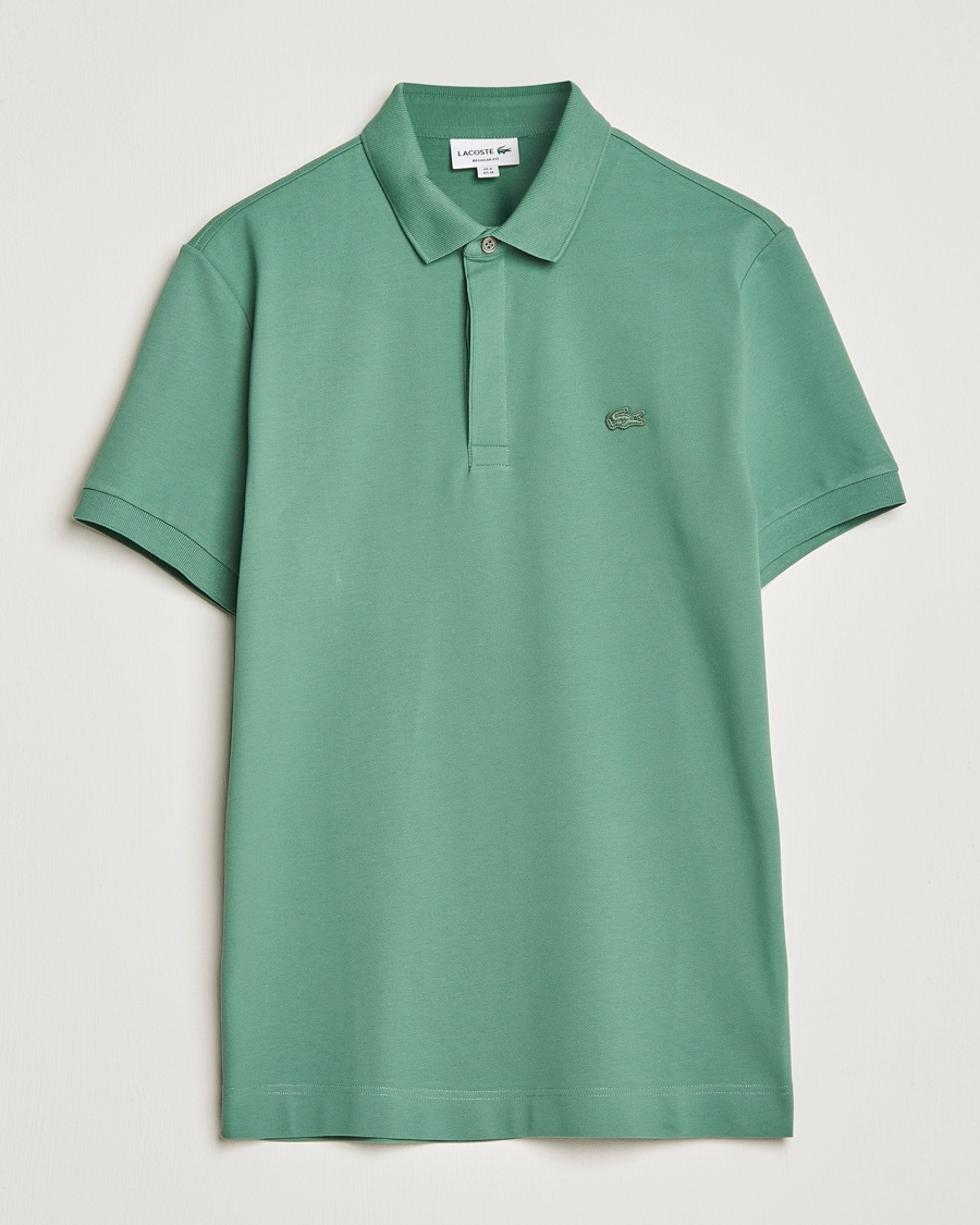 Herre | | Lacoste | Regular Fit Tonal Crocodile Piké Ash Tree