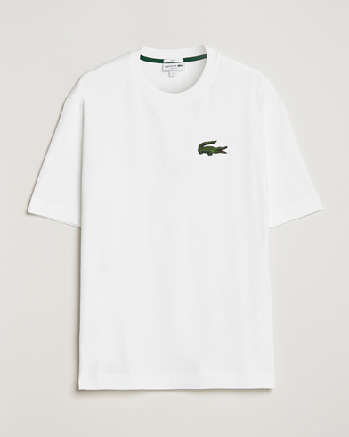 Herre | Kortermede t-shirts | Lacoste | Loose Fit T-Shirt White