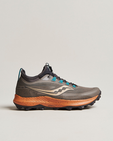 Herre | Løpesko | Saucony | Peregrine 13 ST Trail Sneaker Umber/Basalt