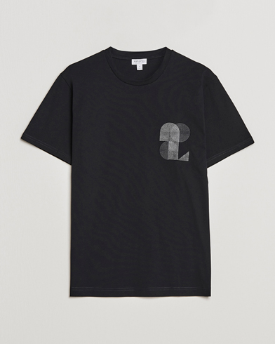 Herre | Nytt i butikken | Sunspel | Craig Ward Colab Riviera T-Shirt Black