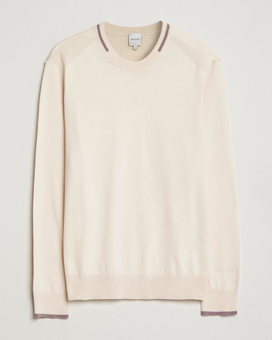 Herre |  | Paul Smith | Organic Cotton Knitted Sweater Off White