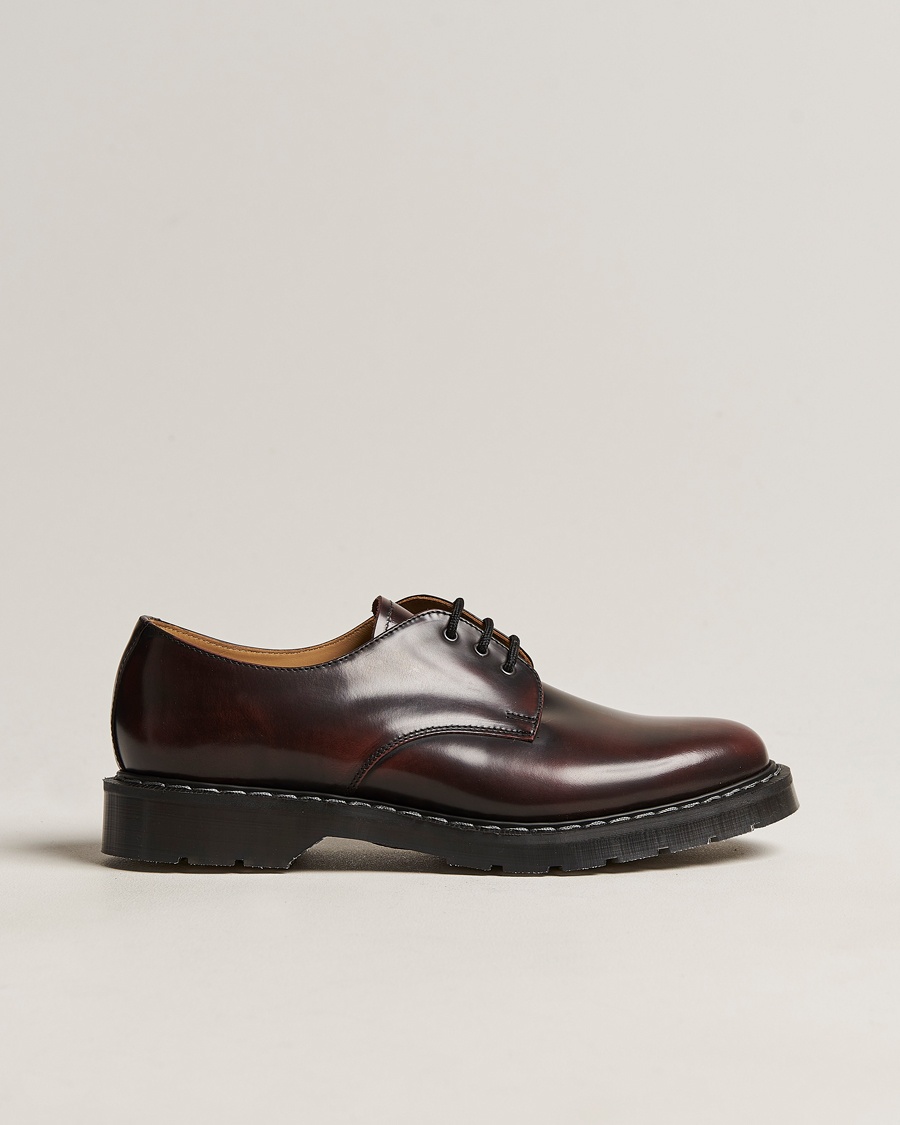  3 Eye Gibson Shoe Burgundy Shine