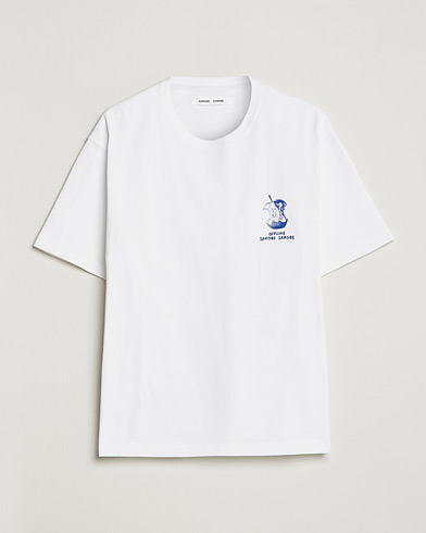 Herre | Kortermede t-shirts | Samsøe & Samsøe | Gone Fishing T-Shirt Bottle Flower
