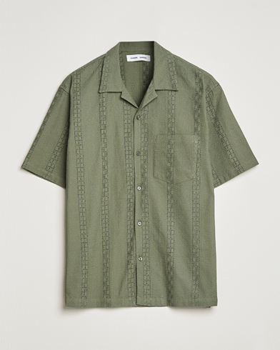 Herre | Kortermede skjorter | Samsøe & Samsøe | Emerson Cotton Short Sleeve Shirt Beetle