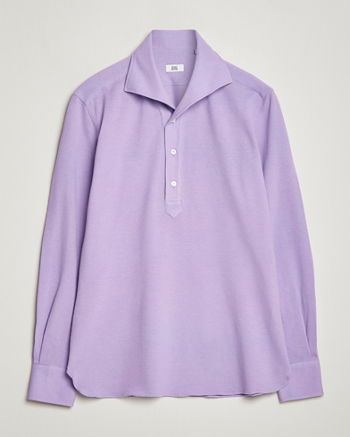 Herre | Luxury Brands | 100Hands | Signature One Piece Jersey Polo Light Purple
