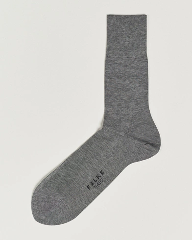Herre | Sokker | Falke | Tiago Socks Light Grey Melange