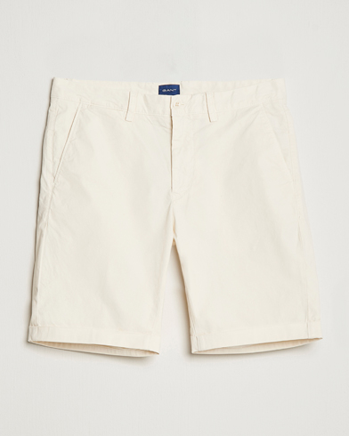 Herre | Chinosshorts | GANT | Regular Sunbleached Shorts Cream