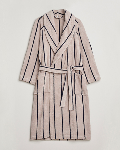 Herre | Pyjamaser og badekåper | GANT | Striped Robe Putty