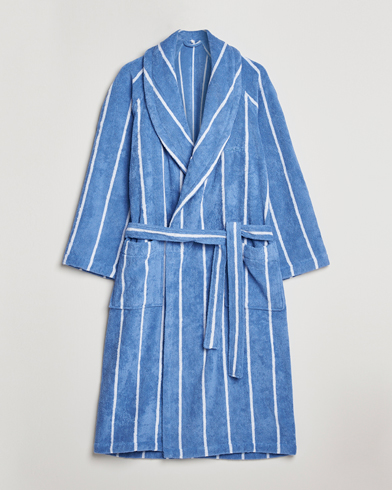 Herre | Morgenkåper | GANT | Striped Robe Blue Bell