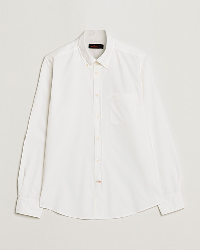 Herre | Cordfløyelskjorter | Morris | Summer Corduroy Shirt Off White