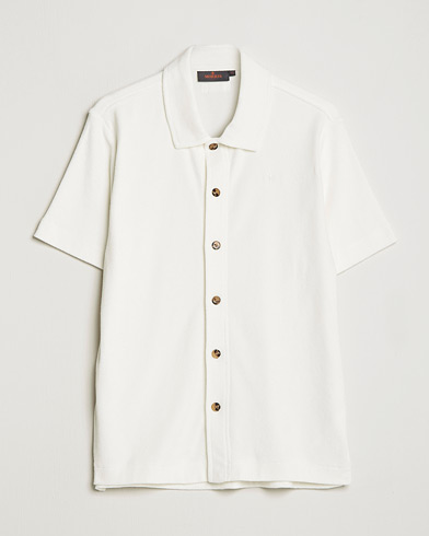 Herre | Kortermede skjorter | Morris | Hunter Terry Short Sleeve Shirt Off White