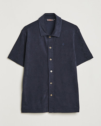 Herre | Kortermede skjorter | Morris | Hunter Terry Short Sleeve Shirt Old Blue