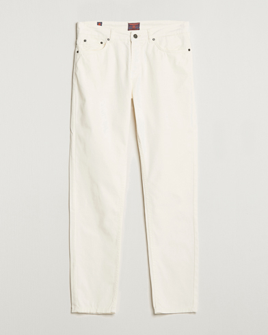 Herre | 5-lommersbukser | Morris | James Structured 5-Pocket Trousers White