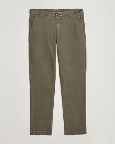 Morris Jeffrey Brushed Chinos Olive – Grønn