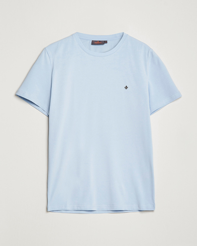 Herre | T-Shirts | Morris | James Cotton T-Shirt Light Blue