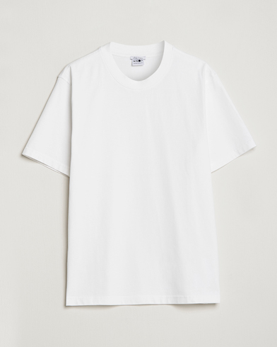 Herre | Hvite t-shirts | NN07 | Adam Pima Crew Neck T-Shirt White