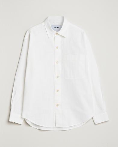 Herre |  | NN07 | Adwin Cotton Pocket Shirt Off White