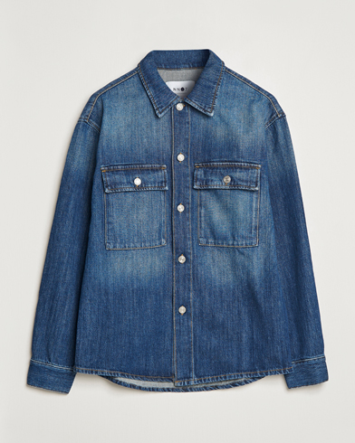 Herre | Jeansjakker | NN07 | Roger Denim Jacket Medium Blue