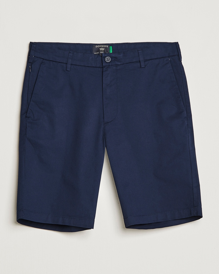 Herre | Chinosshorts | Dockers | Cotton Stretch Twill Chino Shorts Navy Blazer
