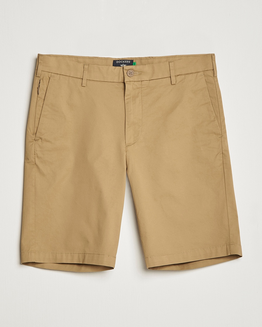 Herre | Chinosshorts | Dockers | Cotton Stretch Twill Chino Shorts Harvest Gold