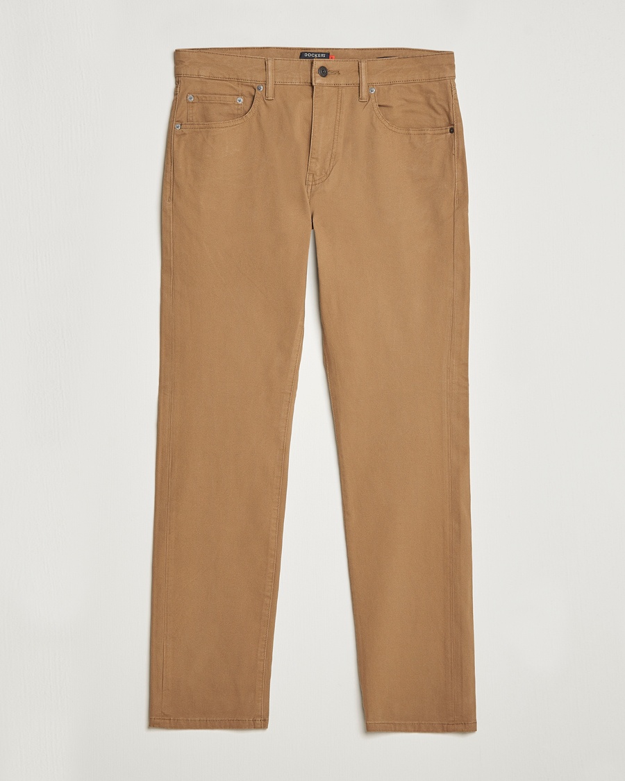 Herre | | Dockers | 5-Pocket Cotton Stretch Trousers Otter