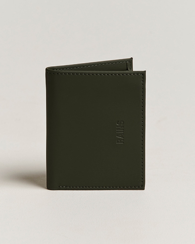 Herre | Vanlige lommebøker | RAINS | Folded Wallet Green