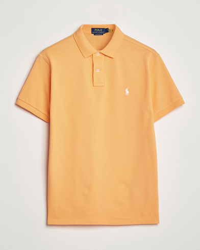 Herre | Kortermet piké | Polo Ralph Lauren | Custom Slim Fit Polo Key West Orange