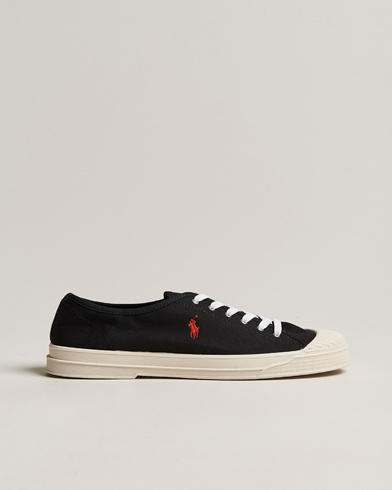 Herre | Sneakers | Polo Ralph Lauren | Paloma Canvas Sneaker Black/Red