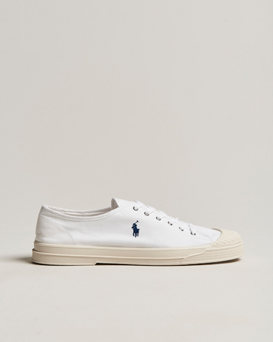 Herre | Hvite sneakers | Polo Ralph Lauren | Paloma Canvas Sneaker White/Navy